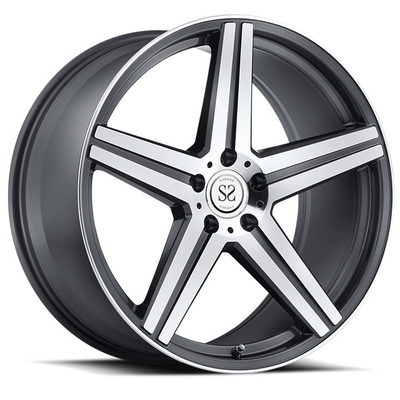 5*114.3灰色機械表面習慣は1部分Lexusのための合金の車輪の縁を造りました